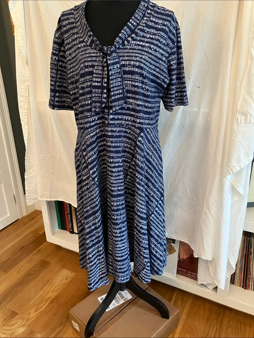 Effie's Heart Navy and White Symphony Dress